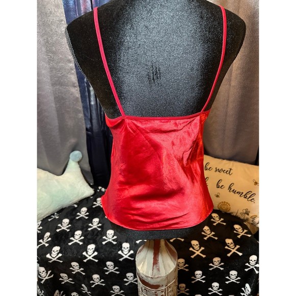 Red Lace Cami - Picture 2 of 4